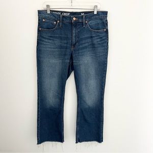 J. Crew Demi Boot Crop Jeans Size 30